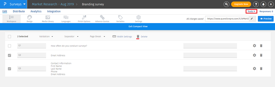 Survey Software Help Image