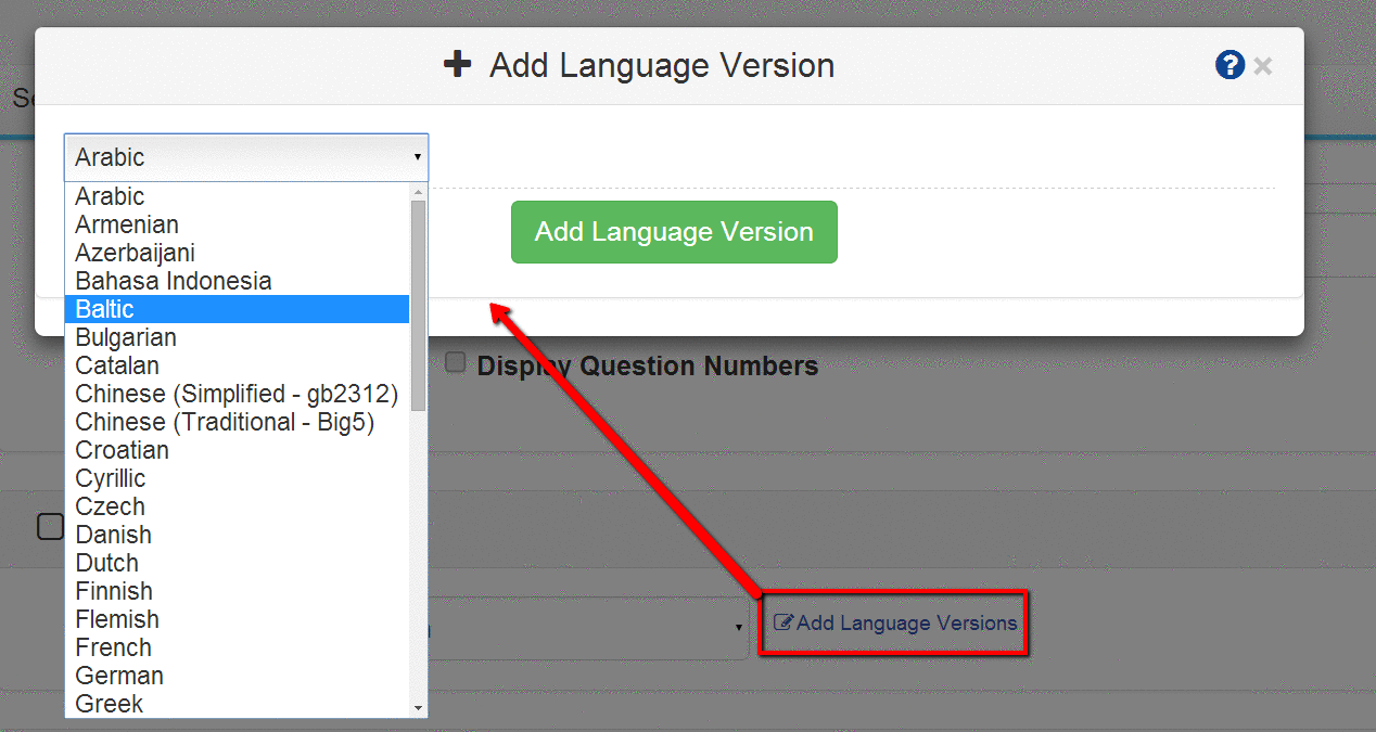 Survey Software Help Image